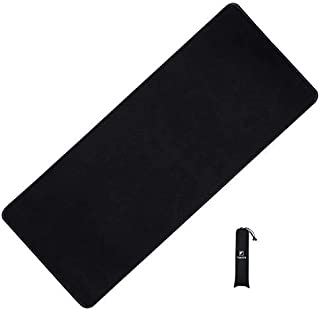 Extended High Precise Large Gaming Mouse Pad/Maximize to Enhances Control & Speed of The Mice/No-Slip Base/Extends The Battery Life of Wireless Mice- Extened Black