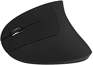 Jacksking Wireless Mouse, Charging Mouse Ergonomic Vertical Mouse Left Hand Optical Wireless Laptop Mice