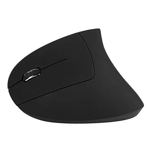 Jacksking Wireless Mouse, Charging Mouse Ergonomic Vertical Mouse Left Hand Optical Wireless Laptop Mice