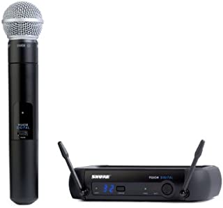 Shure PGXD24/SM58-X8 Digital Wireless Microphone System with SM58 Handheld Vocal Mic