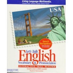 LET'S TALK - SPANISH, FRENCH, GERMAN, ITALIAN LIVING LANGUAGE MULTIMEDIA LEARNING SOFTWARE