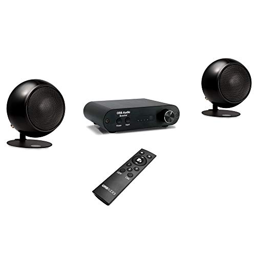 Orb Audio: Booster EZ Voice Soundbar and TV Speaker System with Bluetooth and EZ Voice Dialogue Technology - Better Than TV Sound Bar - Lifts Dialogue - Provides Crisp, Detailed Sound