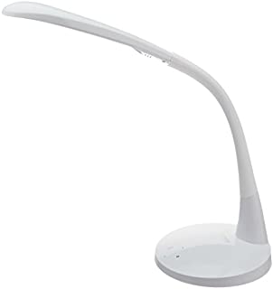 Stella Original Premium LED Desk Task Lamp (White, 10W) Doctor Prescribed Low Vision Tri Color Spectrum Desk Light with 5 Dimming Options - Home or Office Sunlight Lamp for Arts & Crafts, Dry Eye