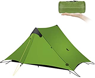 KIKILIVE Ultralight Tent 3-Season Backpacking Tent for 2-Person Camping, New LanShan Outdoor Camping Tent Shelter,Perfect for Camping, Trekking, Kayaking, Climbing, Hiking