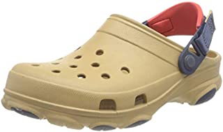 Crocs Unisex Men's and Women's Classic All Terrain Clog, Tan/Multi, 8 US