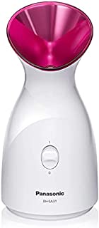 Panasonic Nano Ionic Compact Design with One-Touch Operation Facial Steamer with Ultra-Fine Steam - Spa Like Face Steaming At Home to Moisturize and Deeply Cleanse Skin, White / Pink