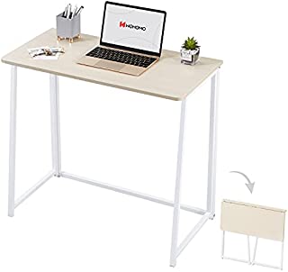 WOHOMO Folding Computer Desk, Small Writing Desk 31.5