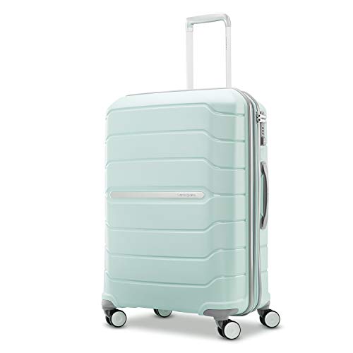 Samsonite Freeform Hardside Expandable with Double Spinner Wheels, Mint Green, Carry-On 21-Inch