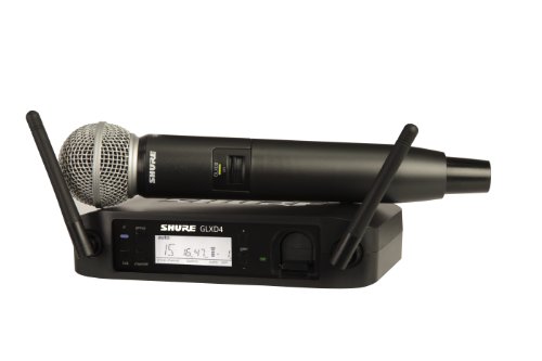 Shure GLXD24/SM58-Z2 Digital Wireless Microphone System with SM58 Vocal Mic