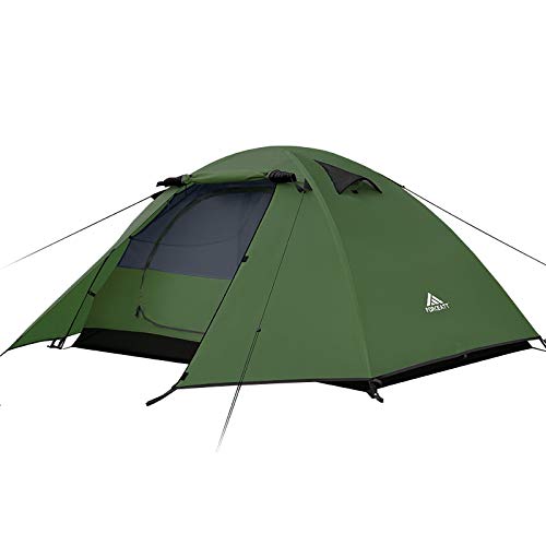 Forceatt Camping Tent 2/3/4 Person, Professional Waterproof & Windproof Lightweight Backpacking Tent Suitable for Outdoor,Hiking,Glamping, Mountaineering and Travel.