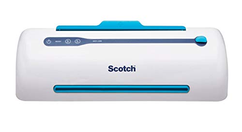 Scotch Brand Pro Thermal Laminator, Never Jam Technology Automatically Prevents Misfed Items, 2 Roller System, 9 inch (TL906) , White, Green