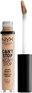 NYX PROFESSIONAL MAKEUP Can't Stop Won't Stop Contour Concealer - Natural (Nude With Neutral Undertone)