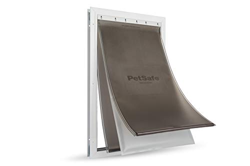 PetSafe Extreme Weather Dog and Cat Door - Aluminum Frame Pet Door - X-Large