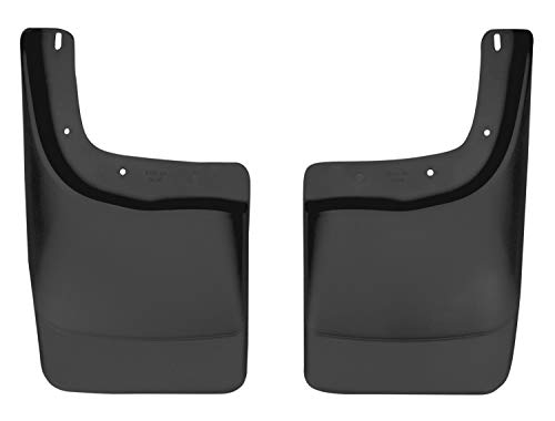 Husky Liners 57411 Fits 1997-03 Ford F-150 SuperCab/Standard Cab, 2004 Ford F-150 Heritage SuperCab/Standard Cab - with OEM Fender Flares Custom Rear Mud Guards, Black