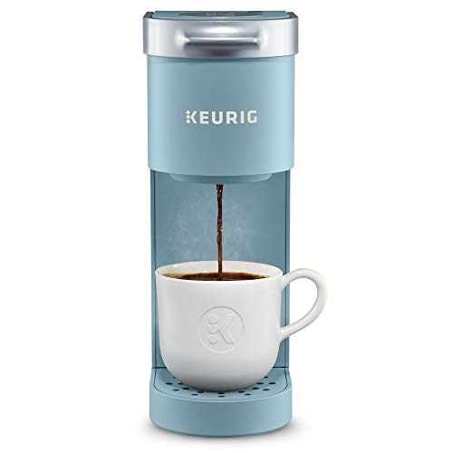 Keurig K-Mini Coffee Maker, Single Serve K-Cup Pod Coffee Brewer, 6 to 12 Oz. Brew Sizes, Dreamy Blue