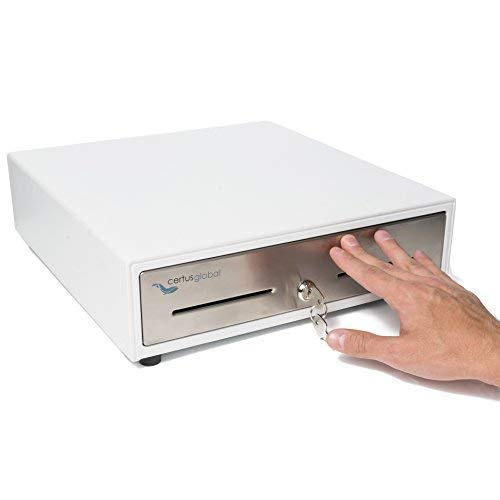 Certus Global Manual Push Open Cash Drawer with Ringing Bell, 4 Bills/5 Coins 13