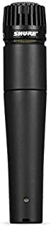 Shure SM57-LC Cardioid Dynamic Microphone , Black