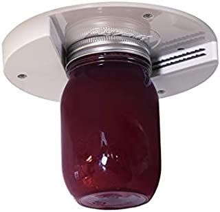 EZ Off Jar Opener - Under Cabinet Jar Lid & Bottle Opener - Great for Seniors & Weak or Arthritic Hands