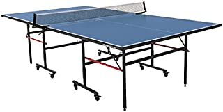 STIGA Advantage Competition-Ready Indoor Table Tennis Tables 95% Preassembled Out of the Box with Easy Attach and Remove Net - Multiple Styles Available