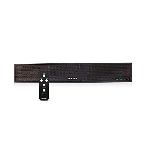 TV Ears Voice Clarifying TV Sound Bar  TV Speaker System for Great Sound and Hearing TV Dialog More Clearly  Compatible with Any Television  Clarifying Audio System for Hearing Impaired TV Viewers