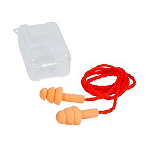 3M 50051131275152 UltraFit Corded Earplug w/Carrying Case, 80 Pairs, Standard, Orange (Pack of 320)