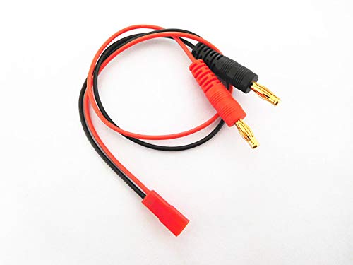 WST JST to 4mm Banana Plug Battery RC Balance Charge Cable Lead Adapter Connector ( 30CM / 20AWG )