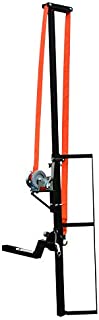 Titan Ramps Hitch Mounted Deer Hoist 600 LB Capacity with Transport Rack to Clean and Skin Game