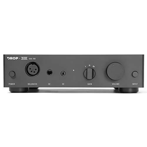 Drop + THX AAA 789 Linear Headphone Amplifier - Desktop Amp with Balanced XLR and Single-Ended RCA Inputs