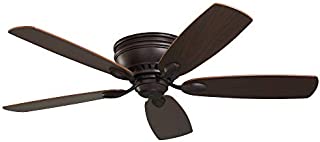 Emerson Ceiling Fans CF905ORB Prima Snugger 52-Inch Low Profile Ceiling Fan With Wall Control, Light Kit Adaptable, Oil Rubbed Bronze Finish