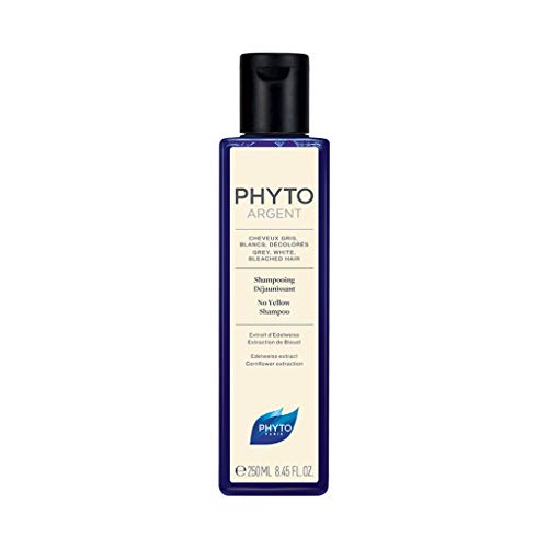 PHYTO, Phytoargent No Yellow Shampoo 8.44, purple, 8.45 Fl Oz