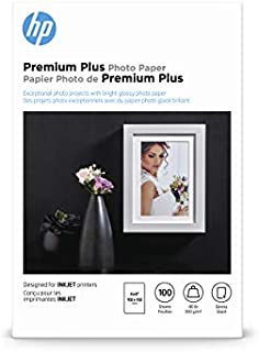 HP Premium Plus Photo Paper | Glossy | 4x6 | 100 Sheets
