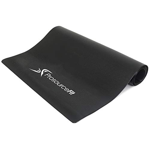 ProSource Fit Treadmill & Exercise Equipment Mats, Regular (6.5L x 3W x 5/32T) Designs, High Density PVC Floor Protector