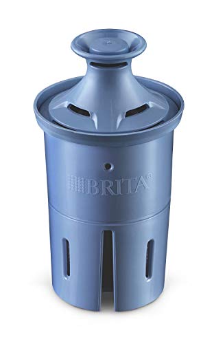 Brita Longlast Pitcher and Dispenser Replacement Water Filters, Blue, 1 Count