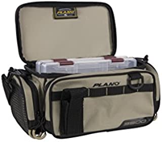 Plano PLAB35111 Weekend Series 3500 Size Tackle Case, Tan, Premium Tackle Storage