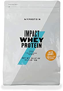 Myprotein® Impact Whey Protein Powder, Salted Caramel, 2.2 Lb (40 Servings)