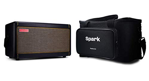 Positive Grid Spark Guitar Amplifier+ Traveler Bag Bundle Electric Bass and Acoustic Guitar Combo Practice Smart Amp