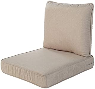 Quality Outdoor Living 29-BG02SB All-Weather Deep Seating Chair Cushion, 23 x 26, Beige