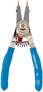 Channellock 926 6-Inch Snap Ring Plier | Precision Circlip Retaining Ring Pliers | Includes 5 Pairs of Interchangeable Tips | Made in the USA