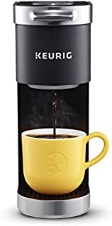 Keurig K-Mini Plus Coffee Maker, Single Serve K-Cup Pod Coffee Brewer, Comes With 6 to 12 Oz. Brew Size, K-Cup Pod Storage, and Travel Mug Friendly, Black