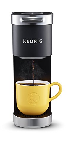 Keurig K-Mini Plus Coffee Maker, Single Serve K-Cup Pod Coffee Brewer, Comes With 6 to 12 Oz. Brew Size, K-Cup Pod Storage, and Travel Mug Friendly, Black