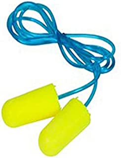 E-A-R by 3M 10078371670556 Express Corded Earplug W/Colored Grip, 100 Pairs, Standard, Blue (Pack of 2000)