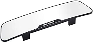 KITBEST Rear View Mirror, Wide Angle Rearview Mirror, Panoramic Convex Curve Rearview Mirror Clip on Original Car Mirror to Eliminate Blind Spot for Cars SUV Trucks11.8