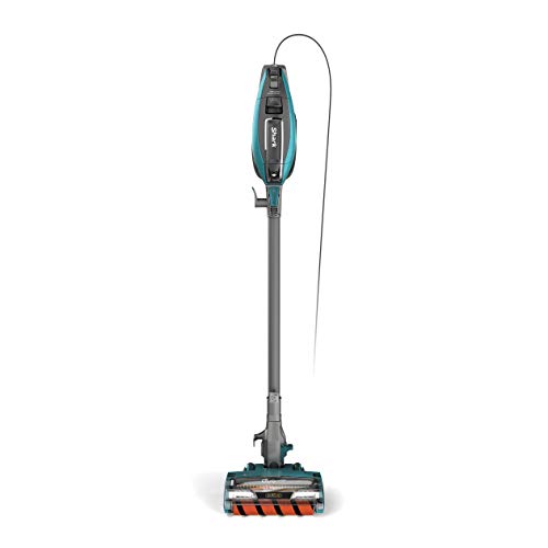 Shark ZS362 APEX DuoClean with Self-Cleaning Brusholl, Precision Duster, Crevice and Pet Multi-Tool, Corded Stick Vacuum, Forest Mist Blue