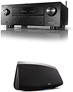 Denon AVR-X3700H - 8K AV Receiver with Heos 5 Gen 2 in Black Bundle