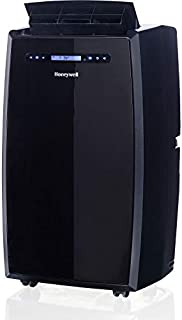 Honeywell, MN14CHCSBB Portable Air Conditioner with Heat Pump, Dehumidifier & Fan Cools & Heats Rooms Up to 450-550 Sq. Ft. with Remote Control, Black