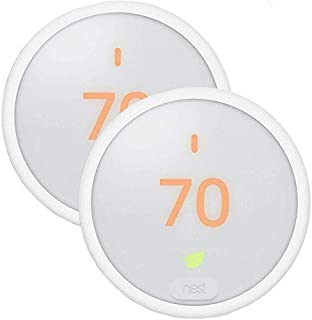 2 Pack Learning Thermostat E for Home Smart Thermostat - T4000ES, White