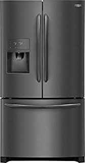 Frigidaire FGHD2368TD Gallery Series 36 Inch Counter Depth French Door Refrigerator in Black Stainless Steel