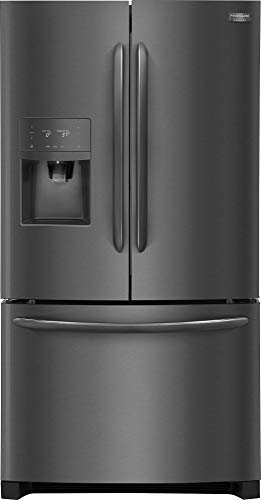 Frigidaire FGHD2368TD Gallery Series 36 Inch Counter Depth French Door Refrigerator in Black Stainless Steel