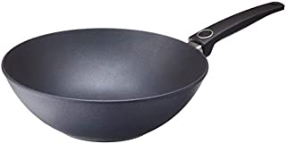 Woll Lite/Plus Diamond Reinforced Nonstick Scratch Resistant Cast Aluminum Induction Ready Wok, 11.75-Inch