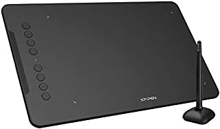 XP-PEN Deco 01 V2 Graphics Tablet 10x6.25 Inch Drawing Pen Tablet 8192 Levels Pressure Battery-Free Pen with Tilt Function Android Supported and 8 Shortcut Keys